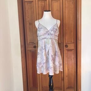 To the Max Lavender Chiffon Mini Dress, Size 10